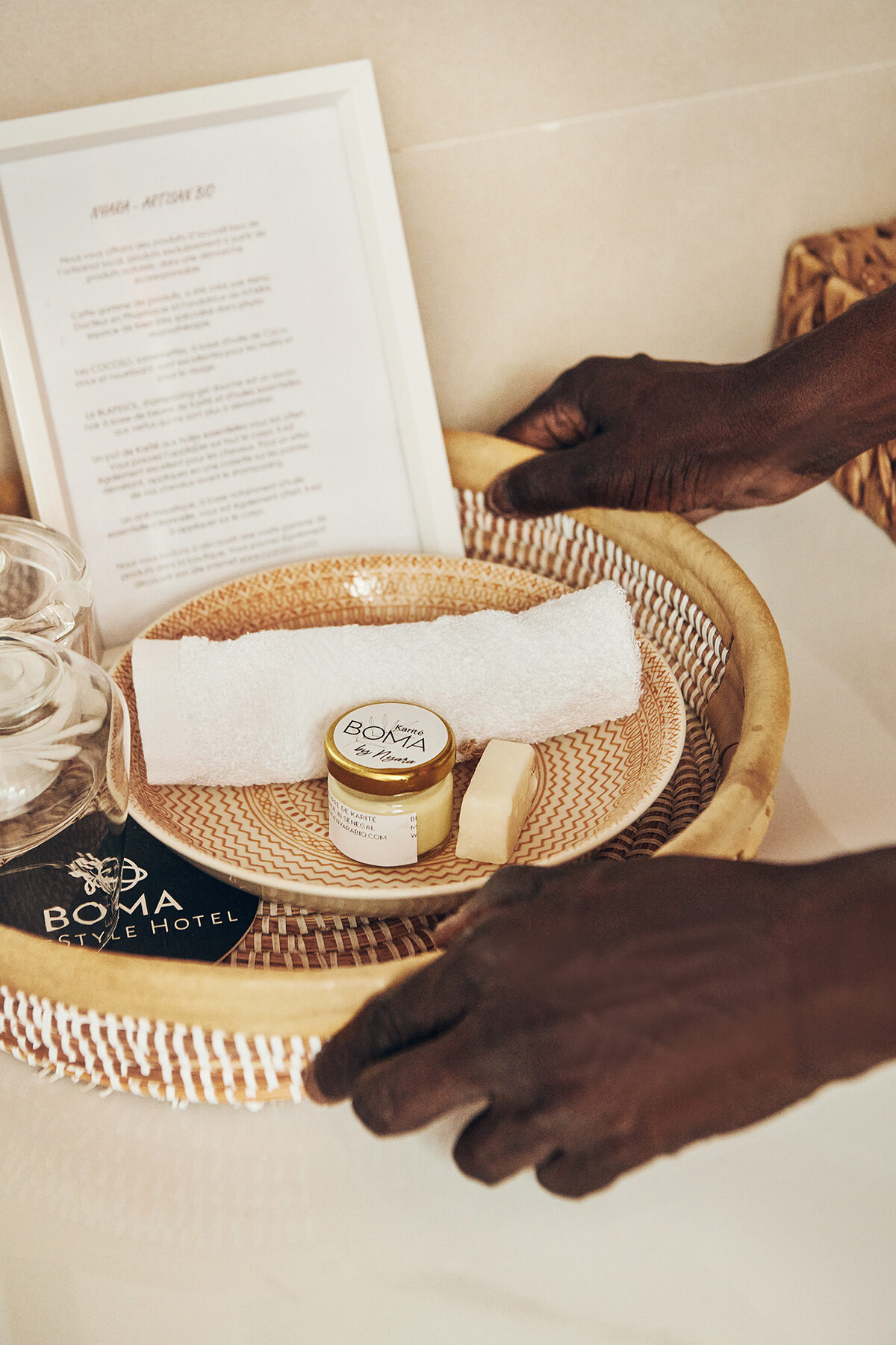 Salle de bain BOMA — Produits d'accueil, détails 4★